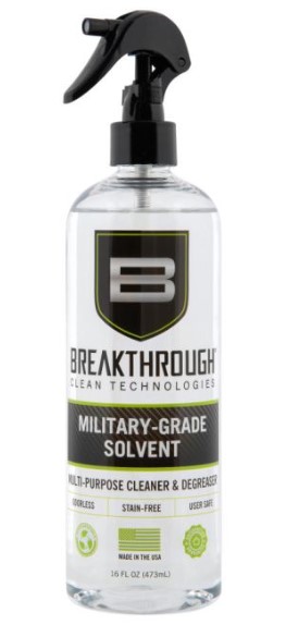 BREAKTHROUGH BREAKTHROUGH MILITARY-GRADE SOLVENT - 16OZ BOTTLE WITH TRIGGER SPRAYER BTS-16OZ - Win Repeating Arms Promotion